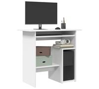 BOWEKAM Meubles, meubles de bureau, bureau, blanc 80 x 45 x 74 cm en bois d'ingénierie