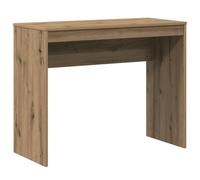 BOWEKAM Meubles, meubles de bureau, bureau, chêne artisanal, 90 x 40 x 72 cm