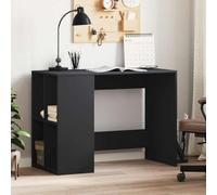 BOWEKAM Meubles, meubles de bureau, bureau, noir 102 x 50 x 75 cm en bois d'ingénierie