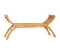 BOWEKAM Meubles, meubles d'extérieur, sièges d'extérieur, bancs d'extérieur, banc de jardin en teck massif de 160 cm