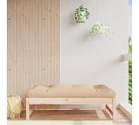 BOWEKAM Meubles, meubles d'extérieur, sièges extérieurs, canapés sectionnels extérieurs, repose-pieds de jardin en pin massif 120 x 80 cm