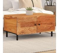 BOWEKAM Meubles, tables, tables d'appoint, tables basses, table basse 80 x 50 x 40 cm en bois d'acacia massif
