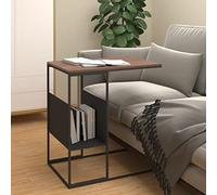 BOWEKAM Meubles, tables, tables d'appoint, tables basses, table d'appoint, noir, 55 x 36 x 59,5 cm