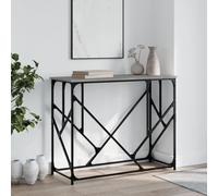 BOWEKAM Meubles, tables, tables d'appoint, tables d'appoint, table console, gris Sonoma, 100 x 40 x 80 cm, bois d'ingénierie
