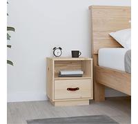 BOWEKAM Meubles, tables, tables de chevet, table de chevet 40 x 34 x 45 cm en pin massif