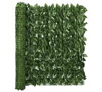 BOWEKAM Parapluies et parasols pour pelouse et jardin avec feuilles vert foncé 400 x 100 cm