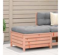BOWEKAM Sièges d'extérieur - Canapé sectionnel d'extérieur - Repose-pieds de jardin avec coussin en bois massif Douglas