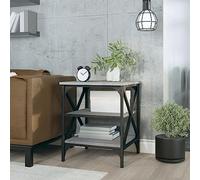 BOWEKAM Table d'appoint en bois Sonoma gris 40 x 42 x 50 cm