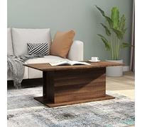 BOWEKAM Tables d'appoint - Table basse - Chêne marron - 102 x 55,5 x 40 cm