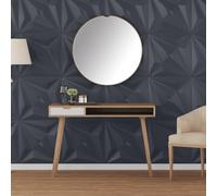 BOWEKAM XPS Lot de 12 panneaux muraux pour maison et jardin Gris 50 x 50 cm 3 m