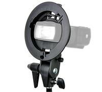 Bowens GODOX S Type Support pour Softbox, Snoot, Beauty Dish etc. avec Support Bowens (Support de Type S)