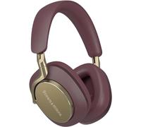Bowers & Wilkins Px8 Casque Supra-Auriculaire sans Fil, Suppression du Bruit, Bluetooth 5.0, Charge Rapide, 30 Heures de Lecture Haute Résolution, Microphone Intégré - Bordeaux Royal