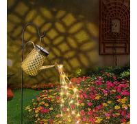 Bowfar Arrosoir Solaire Extérieur Guirlandes Lumineuses Décoration Jardin, Solaire Arrosoir avec 64 LED Lumiére, Lampes Solaires Étanche pour Chemin, Cour, Chemin, Jardin, Arbre