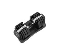 Bowflex SelectTech 52 Haltère réglable 2-24 kg, 5 poids en 1, Sélection rapide brevetée par molette, Composants internes métal, Plateau inclus