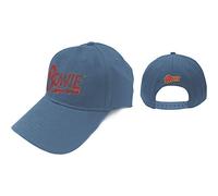 Bowie David - Cappello (Unisex-U) Flash Logo (Blu) [Import]