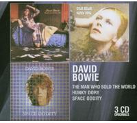 Bowie, David - Coffret 3 CD : The Man Who Sold The World / Hunky Dory / Space Oddity
