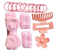 Bowknot Bandeaux et bracelet de colorant polyvalent Bandeaux et bracelets pour le lavage du visage Maquillage Yoga Sports