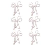Bowknot Jewelry Part Unique Bowknot Component Wedding Charm Acrylic Texture for Hair Wrist Orment Wedding Component, Moyen, Comme décrit, Comme décrit.