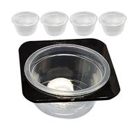 Bowl à eau en lézard, plat d'alimentation des reptiles - Bol à eau de l'alimentation en crête du reptile,Accessoires de réservoir d'économie d'espace Plat d'alimentation détachable pour Cage & Gecko