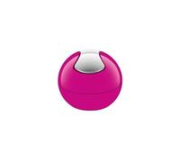 Spirella Poubelle Salle de Bains Récipient à cosmétiques 1 Litre Finition Brillante ou Mate Boîte à ordures à Couvercle pivotant Poubelle à Table Pink
