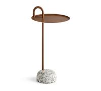 HAY Bowler Table d'Appoint Granit/Brun Pâle