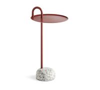 HAY Bowler Table d'Appoint Granit/Tile Rouge