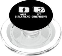 Bowler, ta Copine, Mon Petit ami, Petit ami, Funny Bowling PopSockets PopGrip pour MagSafe