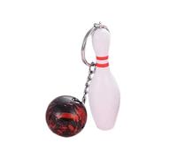 Bowling Ball Keychain, Small Key Charm Bag Pendant, Backpack Keychain