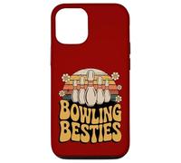 Bowling Besties, adorables quilleurs à dix épingles, garçons et Filles, Adolescents Coque pour iPhone 12/12 Pro