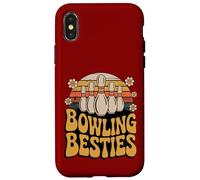 Bowling Besties, adorables quilleurs à dix épingles, garçons et Filles, Adolescents Coque pour iPhone X/XS