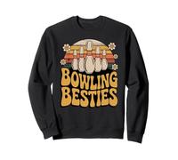 Bowling Besties, adorables quilleurs à dix épingles, garçons et Filles, Adolescents Sweatshirt