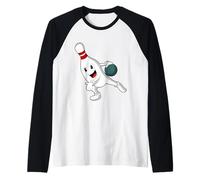 Bowling Boule de Bowling Quille Sport Manche Raglan