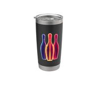 Bowling des années 90 Gobelet isotherme en acier inoxydable double paroi