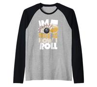 Bowling Kids I'm 5 This is How I Roll Bowler Manche Raglan