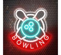 Bowling neon sign custom LED bar décoration murale pour Alley Man cave ou salle de jeu bowling pour bowling joueur anniversaire ou cadeau de fête de sport