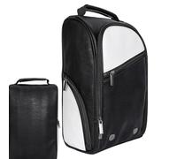Bowling Shoe Bag, Travel Shoe Organizer, PU Sneaker Pouch, Sports Shoe Storage Case, Multi-pocket Shoe Bag, Gym Shoe Storage, Portable Shoe Carrier, Athletic Shoe Organizer, Travel Pouch, Ligh, 1,