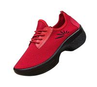 Bowling Shoes Women 9 Wide All Sneakers For Cute White Tennis Comfortable Womens Walking Sock Mesh Platform W Bottes Et Bottines Fille (Red, 39) Femme Confortable Basket Sans Lacet Chaussure De