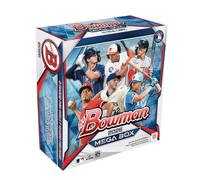Bowman Baseball 2026 - Mega Box - Cartes à collectionner Topps - MLB - Fabriqué aux États-Unis - Scellé en usine