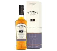 Bowmore 9 ans Islay Single Malt Scotch avec étui, Whisky Ecossais, 40% - 70cl