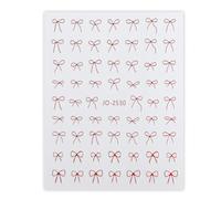 Bows Art Autocollants Auto-adhésifs Décalcomanies À Ongles Français Autocollants À Ongles Accessoires Manucure Pour Décorations Art