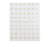 Bows Art Autocollants Auto-adhésifs Décalcomanies À Ongles Français Autocollants À Ongles Accessoires Manucure Pour Décorations Art