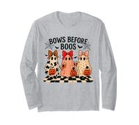 Bows Before Boos Costume d'halloween fantôme Mignon Manche Longue