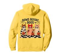 Bows Before Boos Costume d'halloween fantôme Mignon Sweat à Capuche