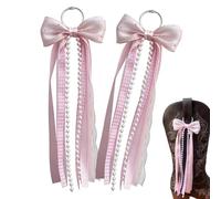 Bows For Boots - Cow Boot Decor, 2 Pieces Lace Ribbon Bows For School, Part