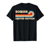 BOWSER Surname Retro Vintage 80s 90s Birthday Reunion T-Shirt