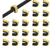 Bowstring Nocks Buckle Clips,Nocking Point pour la Chasse au Tir à l'Arc,Bowstring Nocking Point,Bow Strings Clip,Bow String Buckle Clip,Bowstring Nock Point Accessoires de Tir à l'Arc,20 Pièces