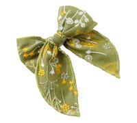 Bowtie Pince à cheveux Nœuds Cottagecore Arcs mignons Clip plat Broderie Épingle à cheveux élégante Pince à cheveux pour paquet