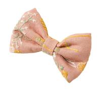 Bowtie Pince à cheveux Nœuds Cottagecore Arcs mignons Clip plat Broderie Épingle à cheveux élégante Pince à cheveux pour paquet