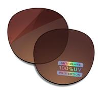 Bowyer Verres polarisés de rechange pour lunettes de soleil Ray-Ban RB2180 49 mm - Marron