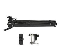 BowyTrading Ensemble de Support de Diffusion en Direct, Support de téléphone Portable à Bras Long et Flexible, Support Ergonomique pour téléphone en Direct avec Pince Robuste, adapté aux